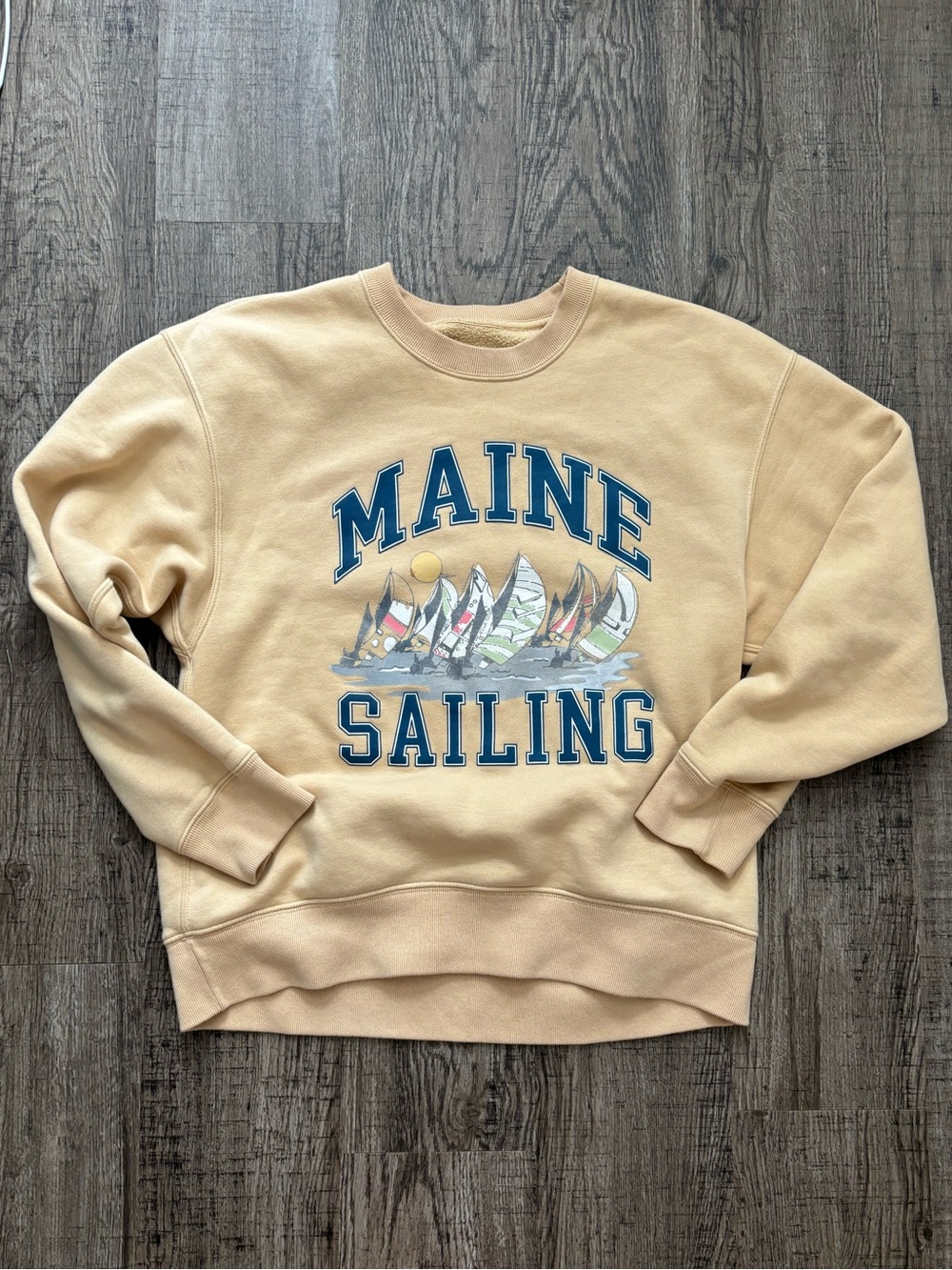 Abercrombie Maine Sailing Pullover Crew